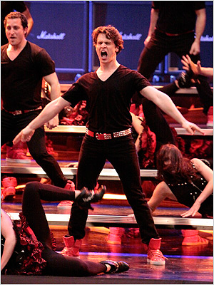 jonathan groff lea michele spring. JONATHAN GROFF It was a Spring