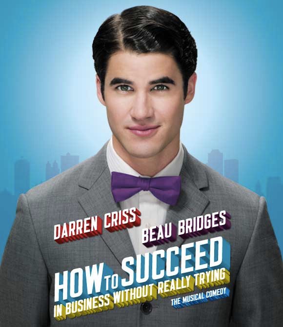 Primer promocional de Darren Criss para su obra en Broadway  Howtosucceeddarrencriss